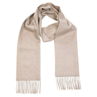 Merino Luxury Wool Scarf Oatmeal Natural