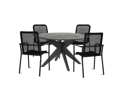 Brooklyn 4 seater and table set