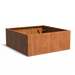 Adezz CARREZ Corten Steel Planter 2000 x 2000 x 800 mm