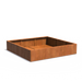 Adezz CARREZ Corten Steel Planter 2000 x 2000 x 400 mm