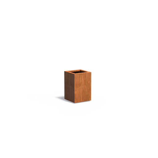 Adezz CARREZ Corten Steel Planter 400 x 400 x 600 mm