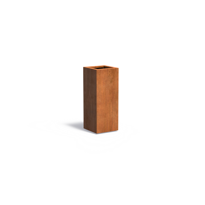 Adezz CARREZ Corten Steel Planter 400 x 400 x 1000 mm