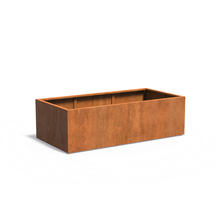 Adezz CARREZ Corten Steel Planter 2000 x 1000 x 600 mm