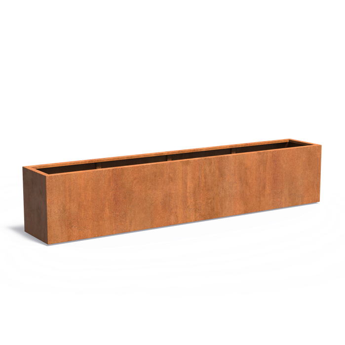 Adezz CARREZ Corten Steel Trough 3000 x 500 x 600 mm