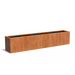 Adezz CARREZ Corten Steel Trough 3000 x 500 x 600 mm