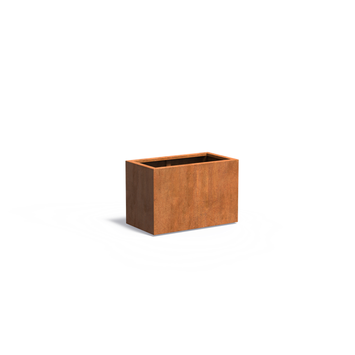 Adezz CARREZ Corten Steel Trough 900 x 500 x 600 mm