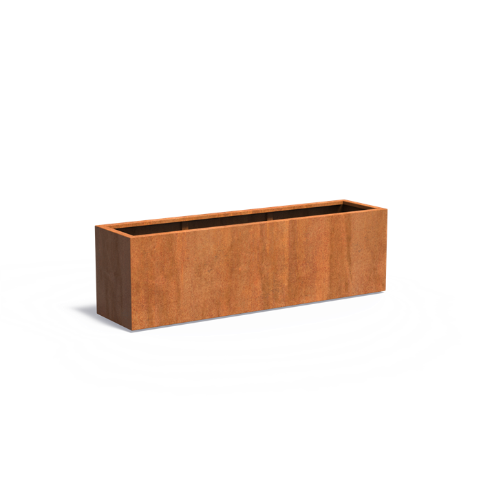 Adezz CARREZ Corten Steel Trough 2000 x 500 x 600 mm
