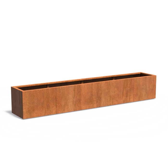 Adezz CARREZ Corten Steel Trough 3000 x 500 x 500 mm