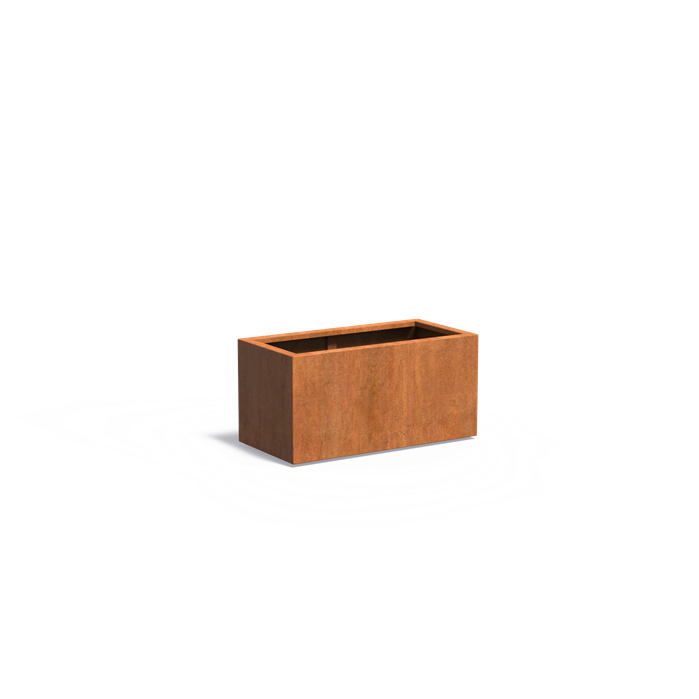 Adezz CARREZ Corten Steel Trough 1000 x 500 x 500 mm