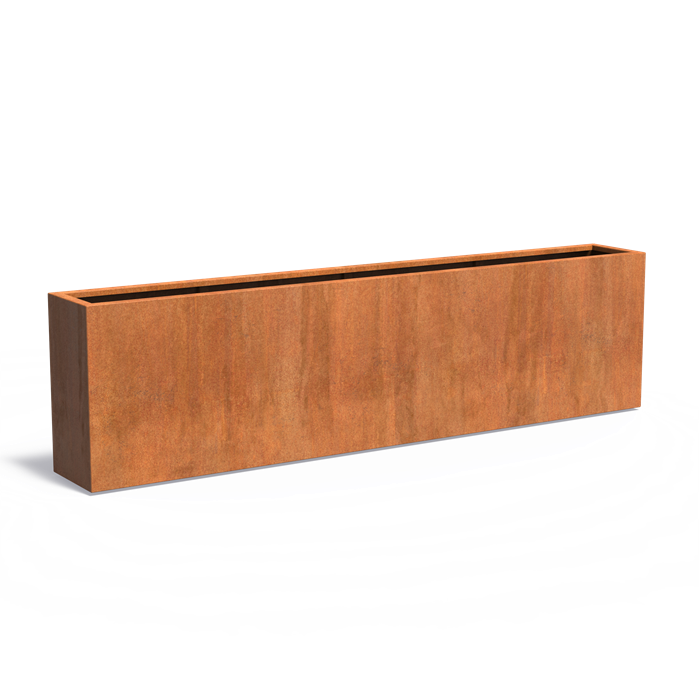 Adezz CARREZ Corten Steel Trough 3000 x 400 x 800 mm