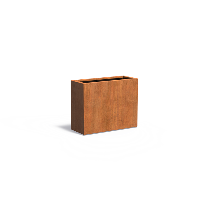 Adezz CARREZ Corten Steel Trough 1000 x 400 x 800 mm