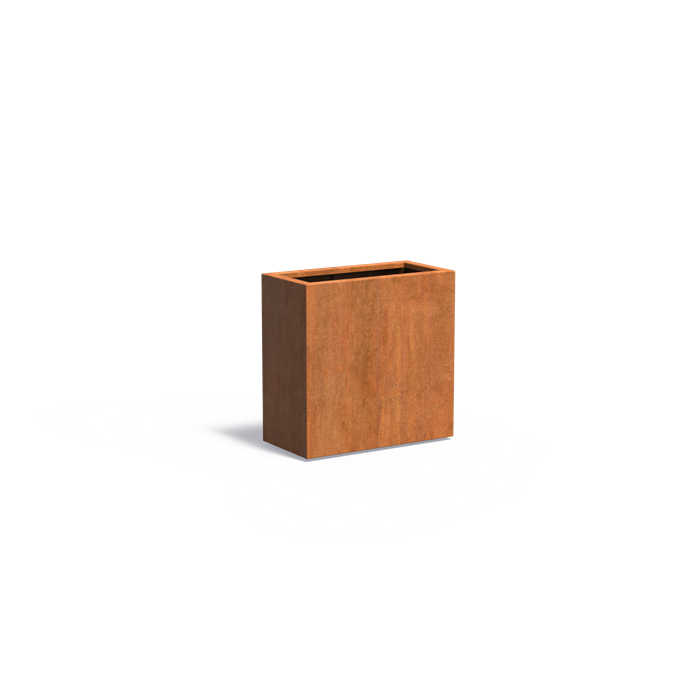 Adezz CARREZ Corten Steel Trough 800 x 400 x 800 mm