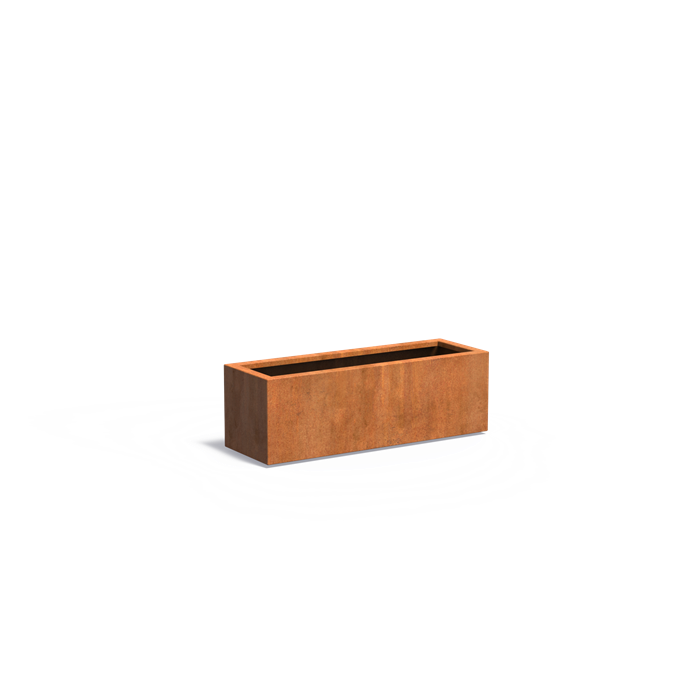 Adezz CARREZ Corten Steel Trough 1200 x 400 x 400 mm