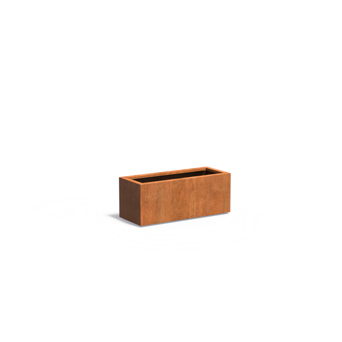 Adezz CARREZ Corten Steel Trough 1000 x 400 x 400 mm