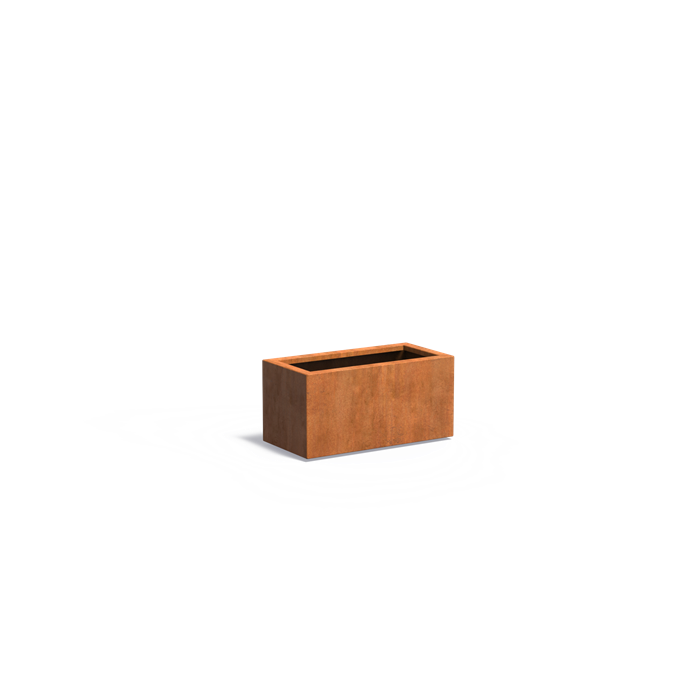 Adezz CARREZ Corten Steel Trough 800 x 400 x 400 mm