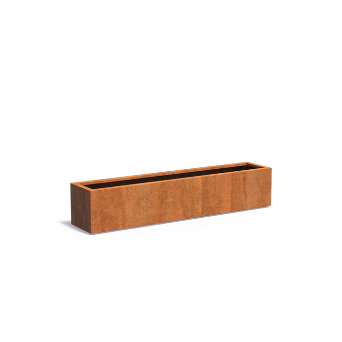 Adezz CARREZ Corten Steel Trough 2000 x 400 x 400 mm