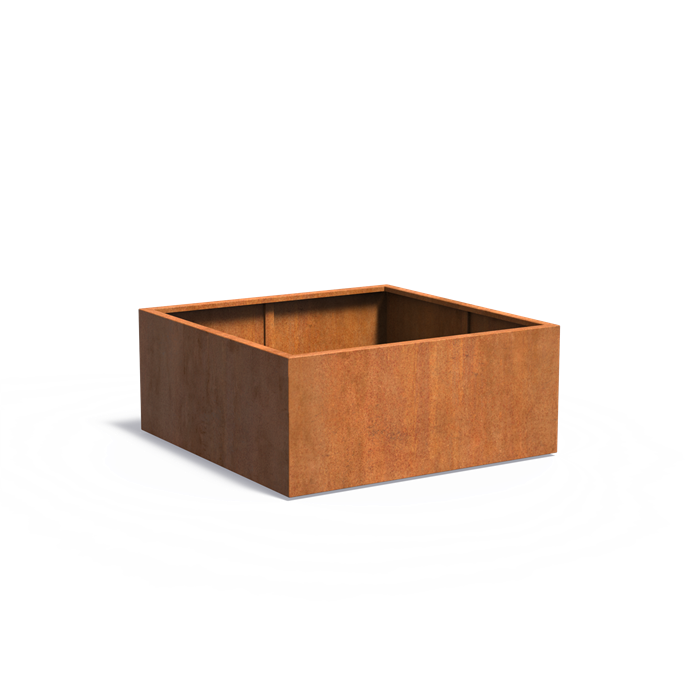 Adezz CARREZ Corten Steel Planter 1400 x 1400 x 600 mm