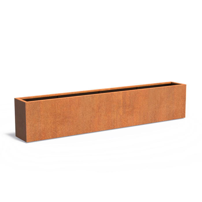 Adezz CARREZ Corten Steel Trough 3000 x 400 x 600 mm