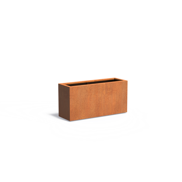 Adezz CARREZ Corten Steel Trough 1200 x 400 x 600 mm