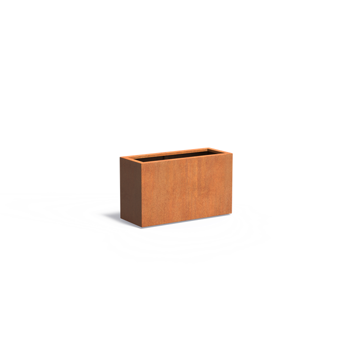 Adezz CARREZ Corten Steel Trough 1000 x 400 x 600 mm