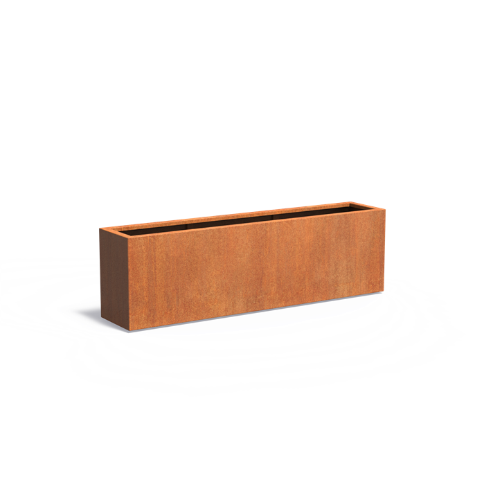 Adezz CARREZ Corten Steel Trough 2000 x 400 x 600 mm
