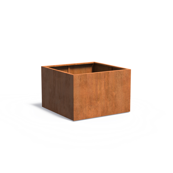 Adezz CARREZ Corten Steel Planter 1200 x 1200 x 800 mm