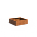 Adezz CARREZ Corten Steel Planter 1200 x 1200 x 400 mm