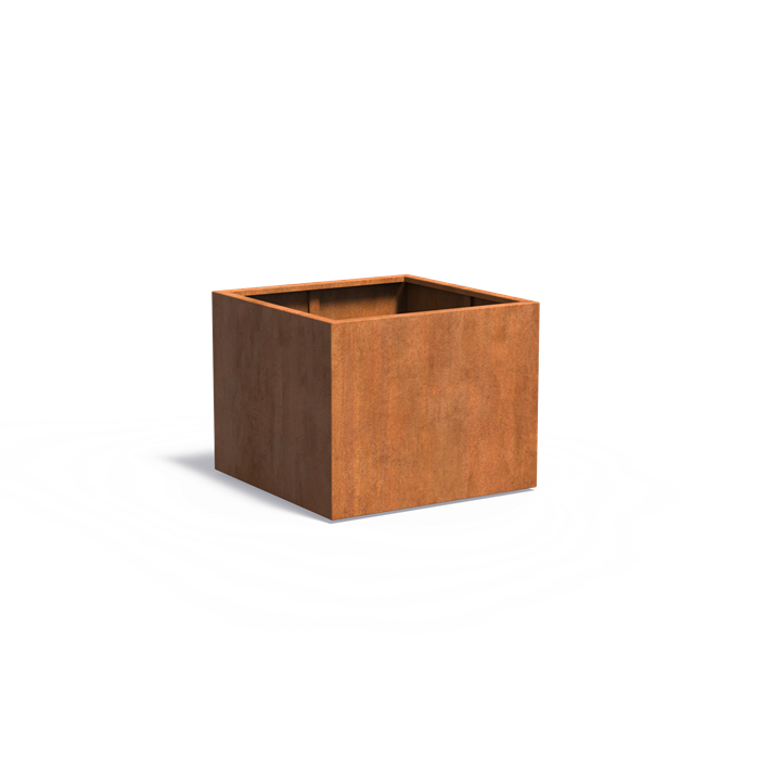 Adezz CARREZ Corten Steel Planter 1000 x 1000 x 800 mm