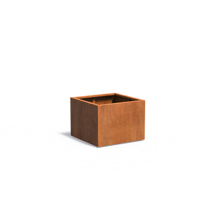 Adezz CARREZ Corten Steel Planter 800 x 800 x 600 mm