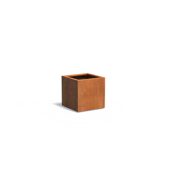 Adezz CARREZ Corten Steel Planter 600 x 600 x 600 mm