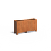 Adezz CARREZ Corten Steel Planter with Feet 1500 x 400 x 800 mm