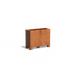 Adezz CARREZ Corten Steel Planter with Feet 1000 x 400 x 800 mm