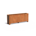 Adezz CARREZ Corten Steel Planter with Feet 2000 x 400 x 800 mm