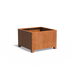Adezz CARREZ Corten Steel Planter with Feet 1200 x 1200 x 800 mm