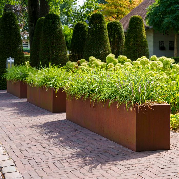 Corten Steel Low Trough