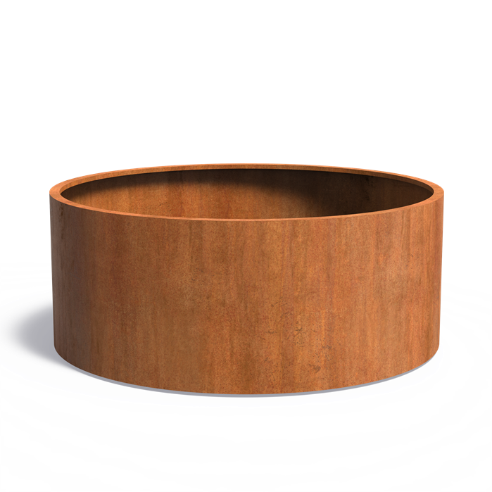 Adezz CIRCUM Round Corten Steel Planter Ø2000 x 800 mm