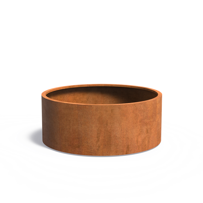 Adezz CIRCUM Round Corten Steel Planter Ø1500 x 600 mm