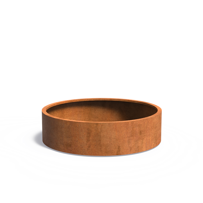Adezz CIRCUM Round Corten Steel Planter Ø1500 x 400 mm
