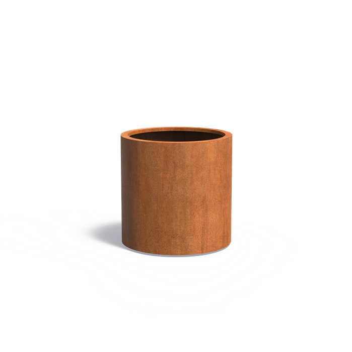 Adezz CIRCUM Round Corten Steel Planter Ø800 x 800 mm
