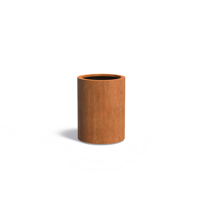 Adezz CIRCUM Round Corten Steel Planter Ø600 x 800 mm