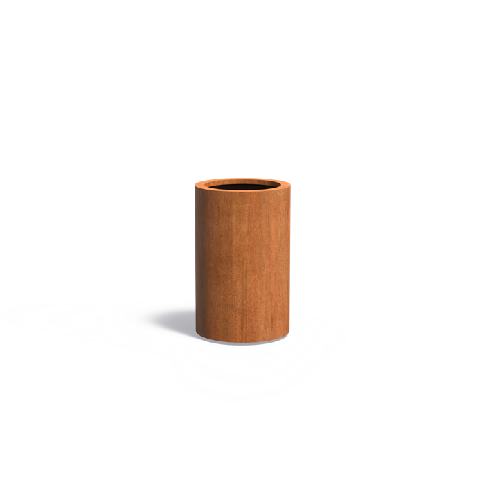 Adezz CIRCUM Round Corten Steel Planter ø500 x 800 mm