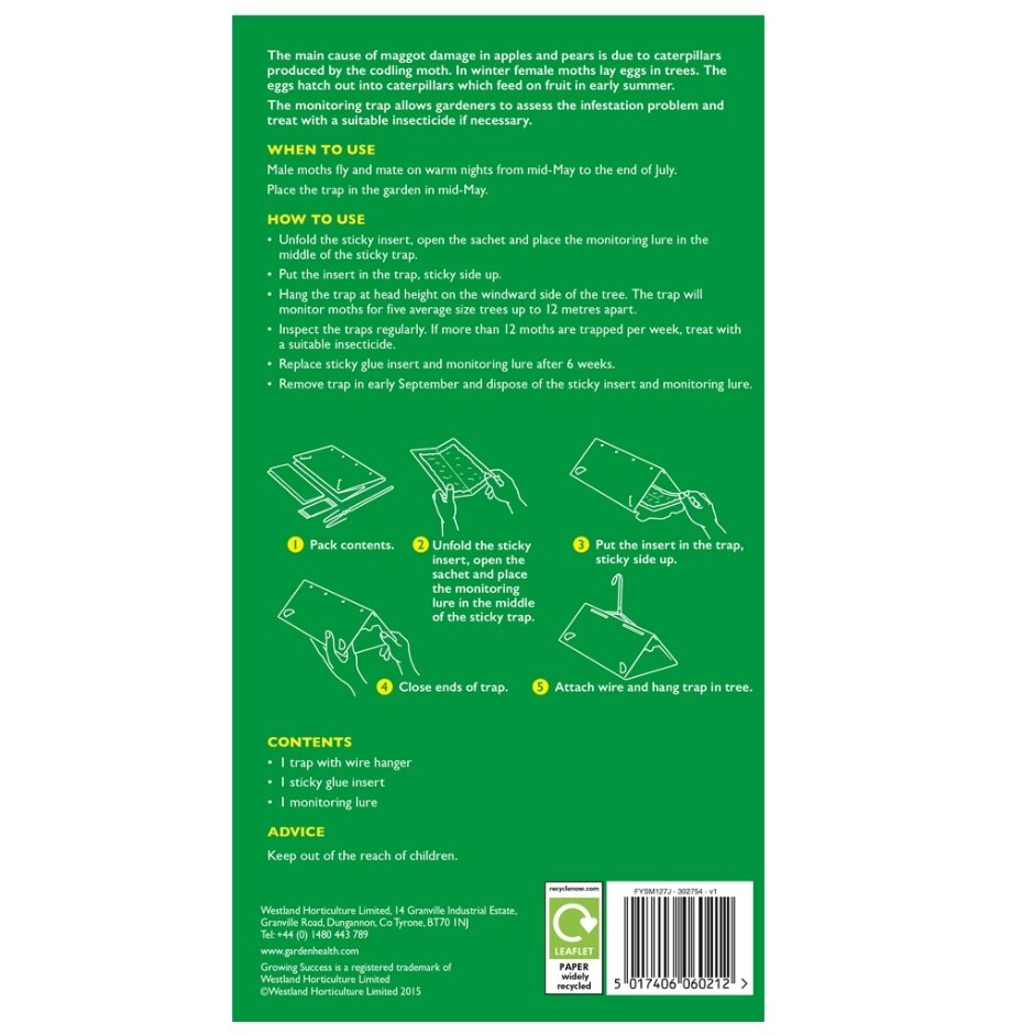 Growing Success Apple Maggot Monitoring Trap