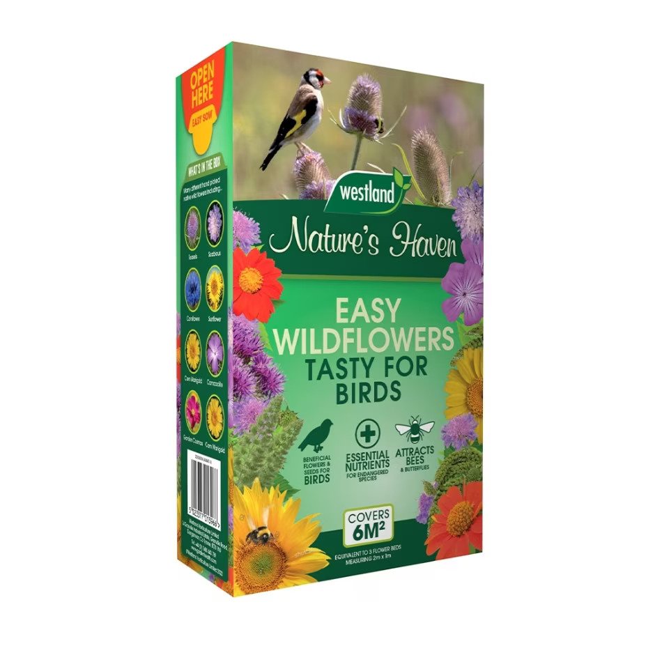 Nature's Haven Easy Wildflowers For Birds 1.2kg