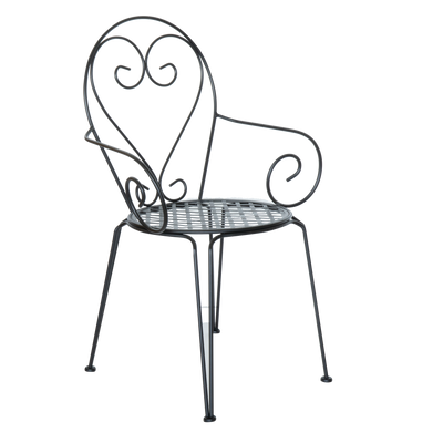 Rodin chair with armrest