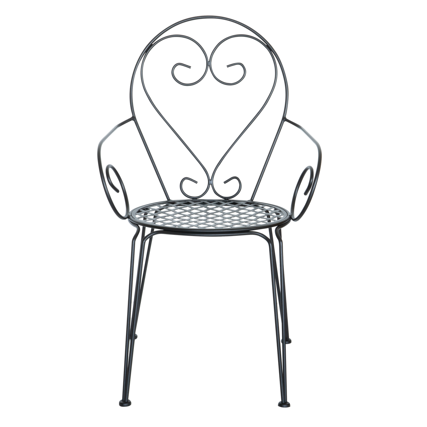 Rodin chair with armrest