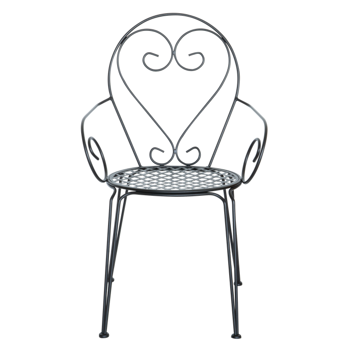Rodin chair with armrest