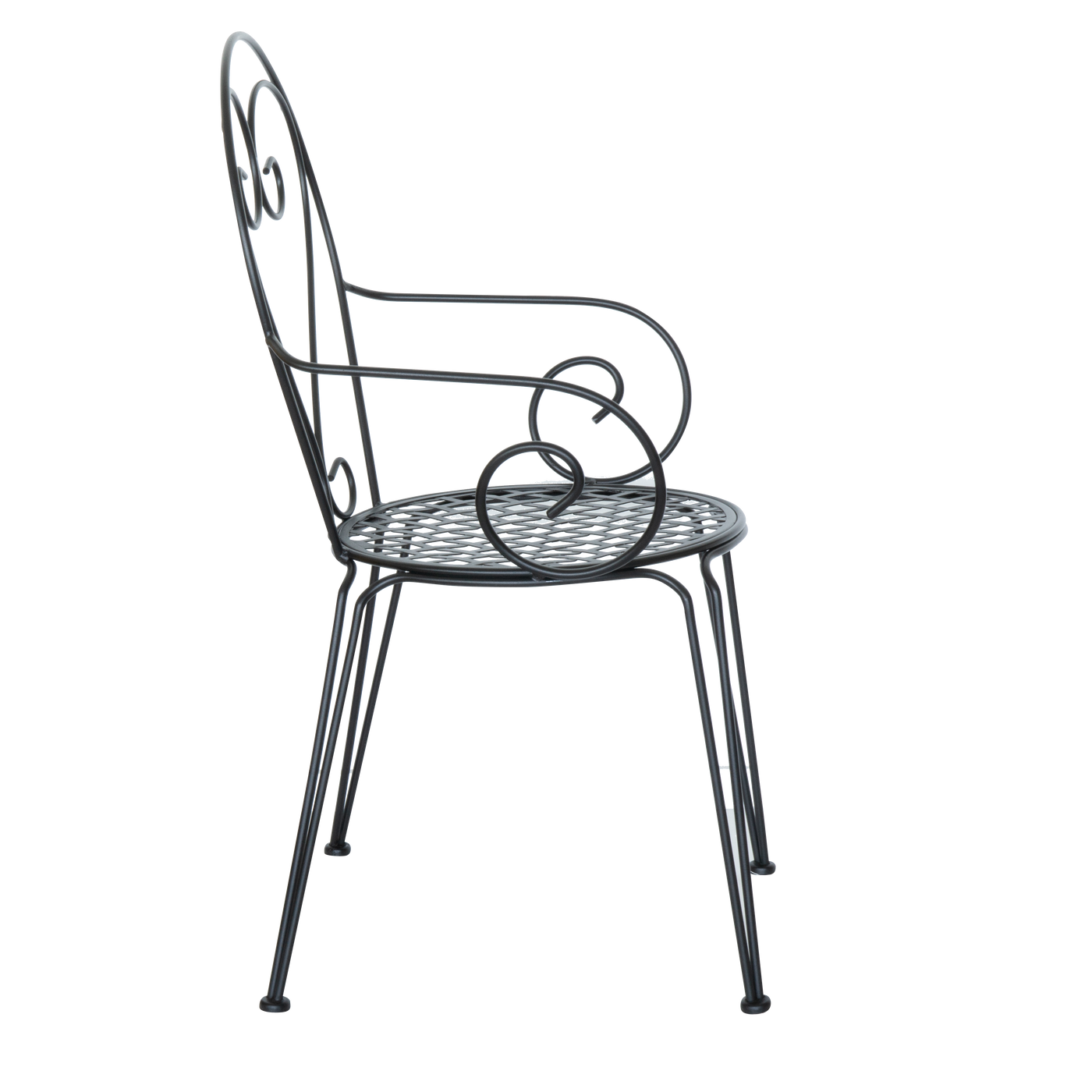 Rodin chair with armrest