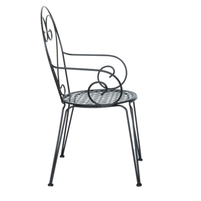 Rodin chair with armrest