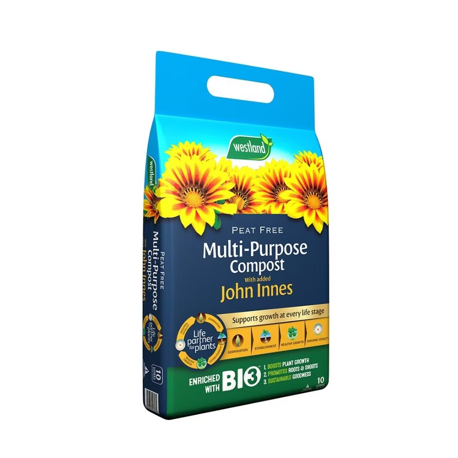Peat Free Multi-Purpose Compost With Added John Innes 10L