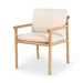 Kuro Teak Garden Furniture: Armchair with cushions